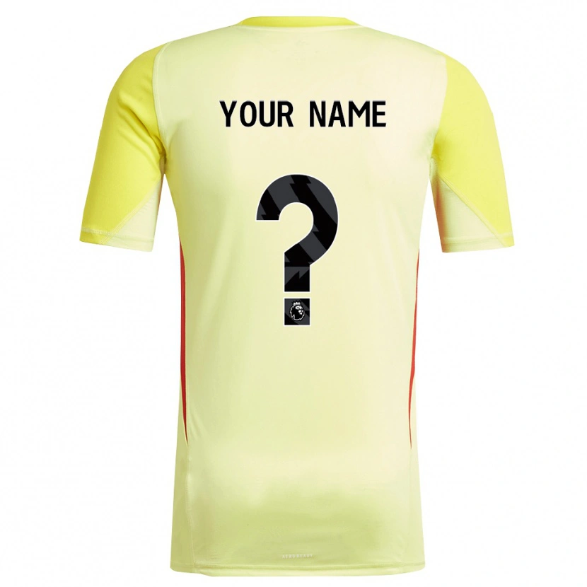 Danxen Niño Camiseta Liverpool FC Amarillo Rojo Portero Equipación 2025/26 La Camisa