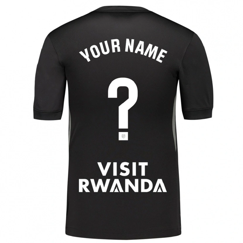 Danxen Niño Camiseta Atletico Madrid Negro Blanco Portero Equipación 2025/26 La Camisa