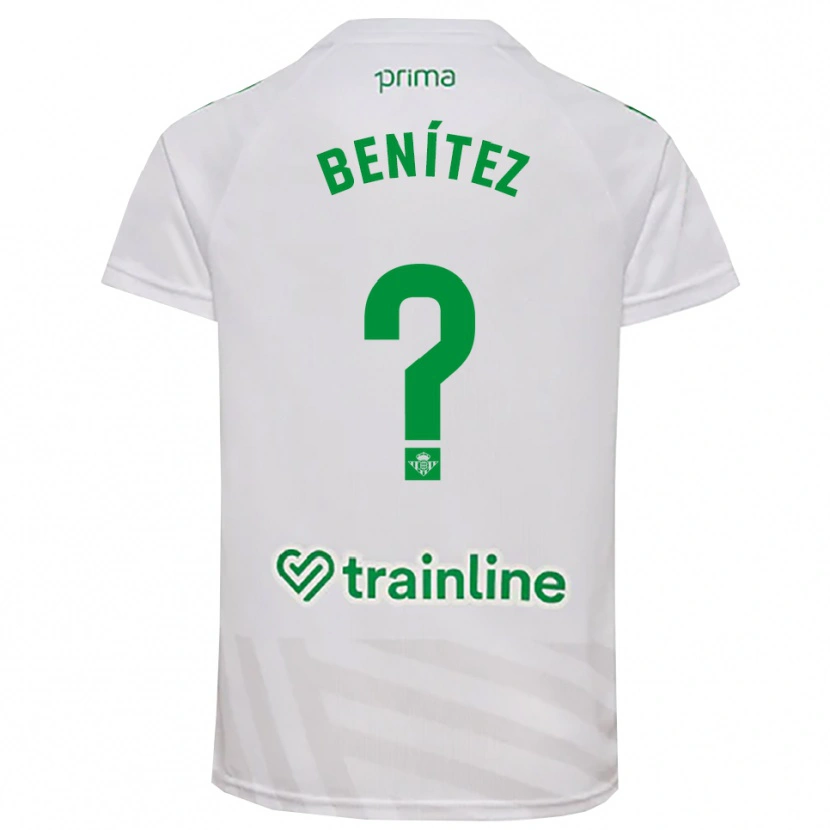 Danxen Niño Camiseta David Benítez #0 Verde Blanco Portero Equipación 2025/26 La Camisa