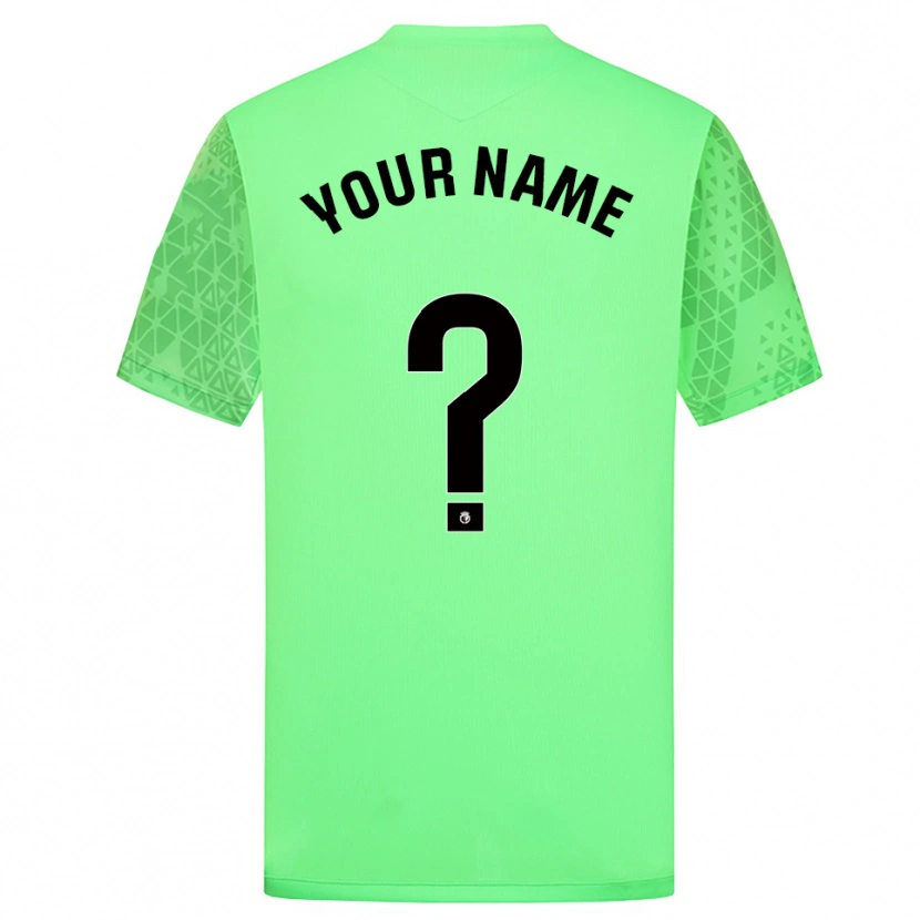 Danxen Niño Camiseta Burgos CF Negro Verde Primavera Portero Equipación 2025/26 La Camisa