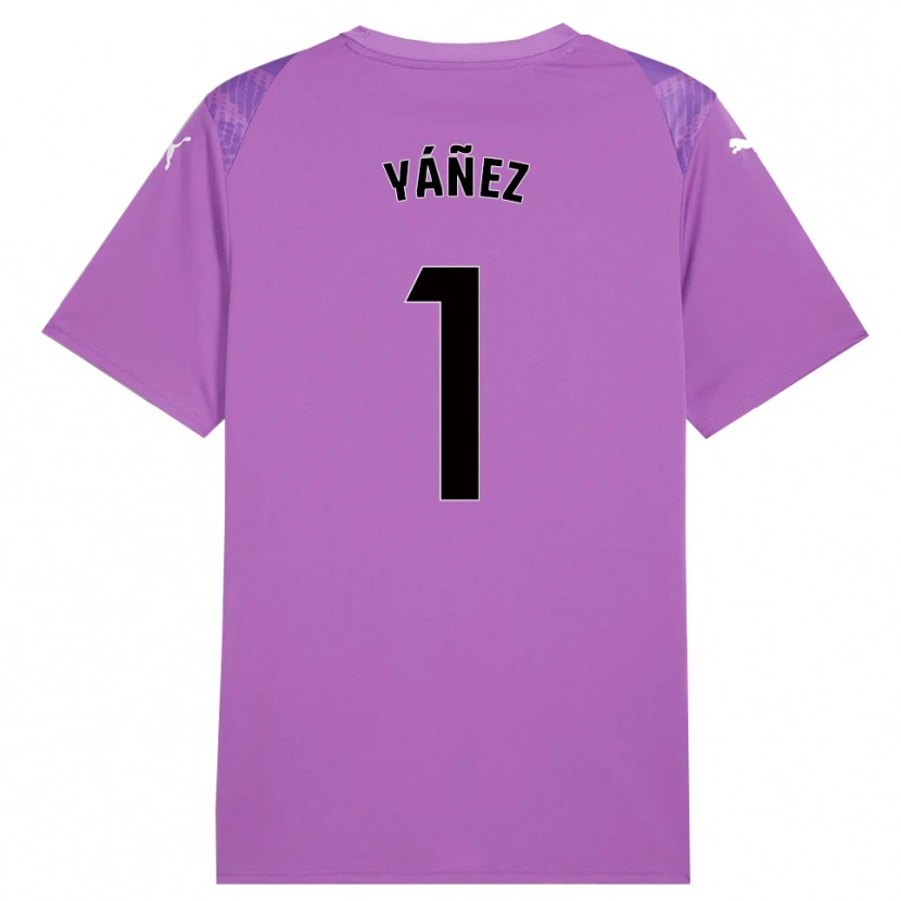 Danxen Niño Camiseta Rubén Yáñez #1 Negro Lilo Portero Equipación 2025/26 La Camisa