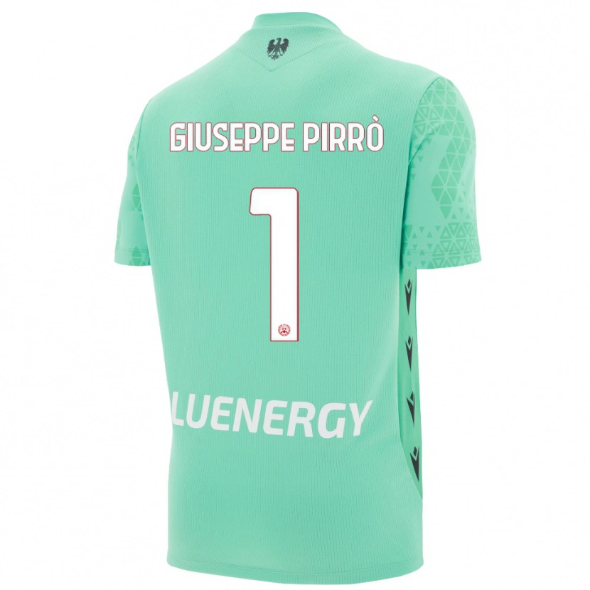 Danxen Niño Camiseta Marco Giuseppe Pirrò #1 Negro Aguamarina Portero Equipación 2025/26 La Camisa