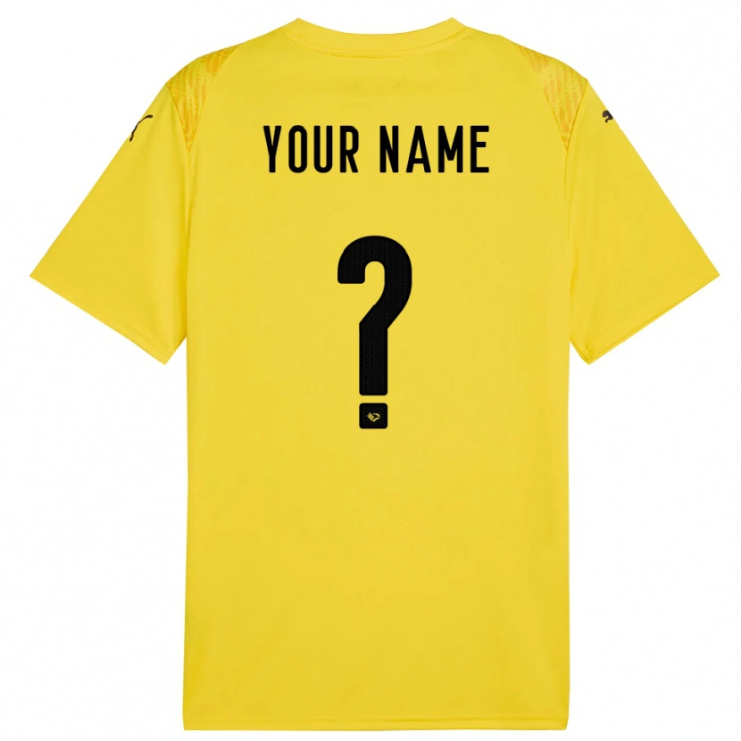 Danxen Niño Camiseta Palermo FC Amarillo Negro Portero Equipación 2025/26 La Camisa