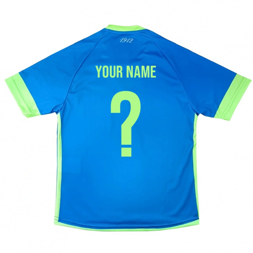 Danxen Niño Camiseta US Avellino Azul Verde Amarillo Portero Equipación 2025/26 La Camisa