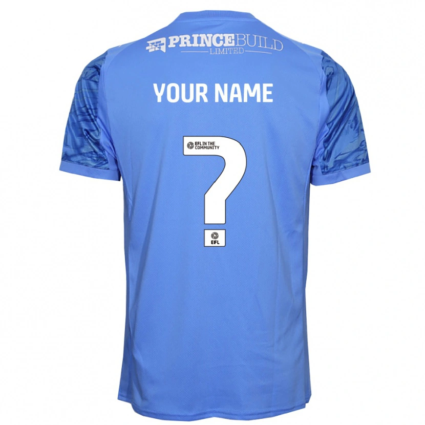 Danxen Niño Camiseta Peterborough United Azul Dodger Portero Equipación 2025/26 La Camisa