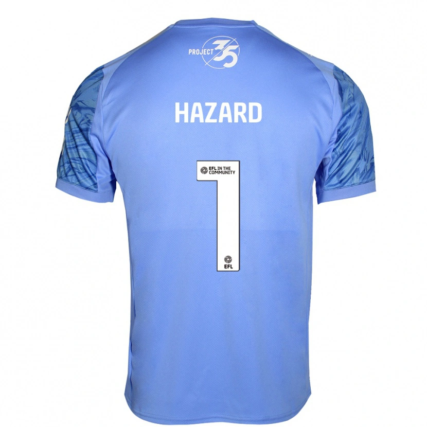Danxen Niño Camiseta Conor Hazard #1 Azul Real Portero Equipación 2025/26 La Camisa