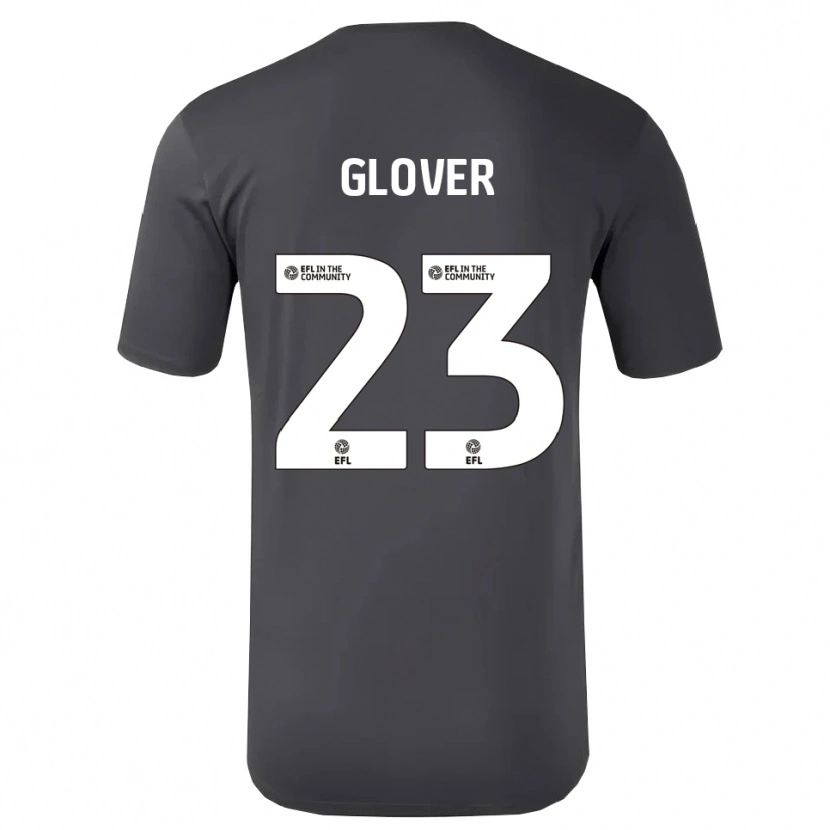Danxen Niño Camiseta Tom Glover #23 Blanco Negro Portero Equipación 2025/26 La Camisa