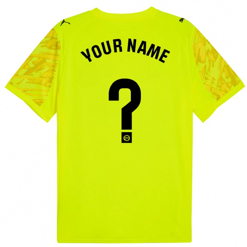 Danxen Niño Camiseta Deportivo Alaves Amarillo Negro Portero Equipación 2025/26 La Camisa