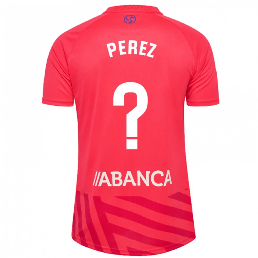 Danxen Niño Camiseta Iván Pérez #0 Rojo Blanco Portero Equipación 2025/26 La Camisa