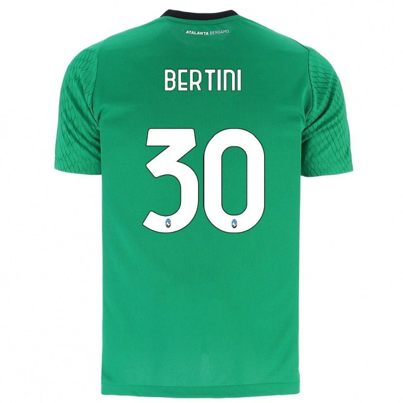 Danxen Niño Camiseta Tommaso Bertini #30 Verde Esmeralda Portero Equipación 2025/26 La Camisa