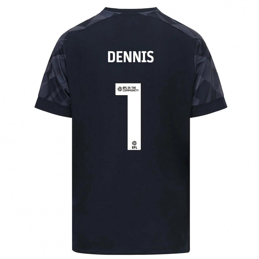 Danxen Hombre Camiseta Jake Dennis #1 Blanco Negro Portero Equipación 2025/26 La Camisa
