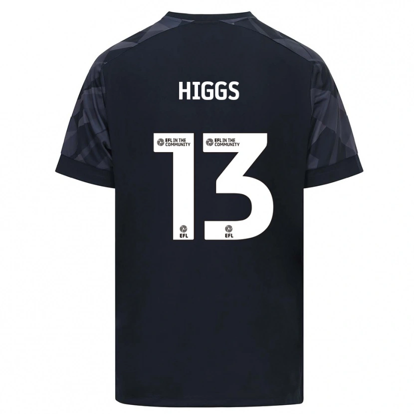 Danxen Hombre Camiseta Daniel Higgs #13 Blanco Negro Portero Equipación 2025/26 La Camisa