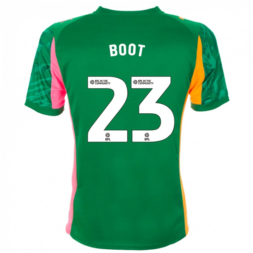 Danxen Hombre Camiseta Ryan Boot #23 Verde Rosa Naranja Portero Equipación 2025/26 La Camisa