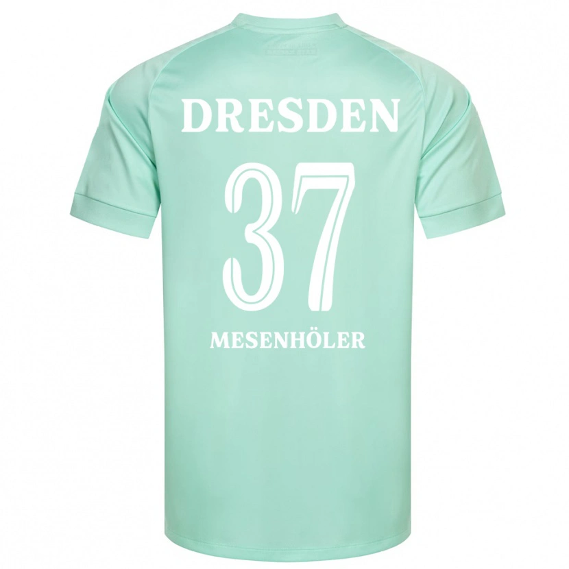 Danxen Hombre Camiseta Daniel Mesenhöler #37 Blanco Verde Claro Portero Equipación 2025/26 La Camisa