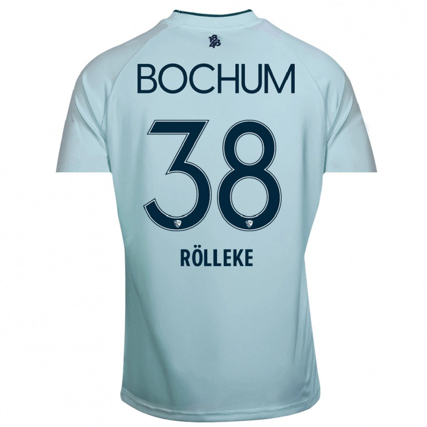Danxen Hombre Camiseta Hugo Rölleke #38 Cian-Azul Portero Equipación 2025/26 La Camisa