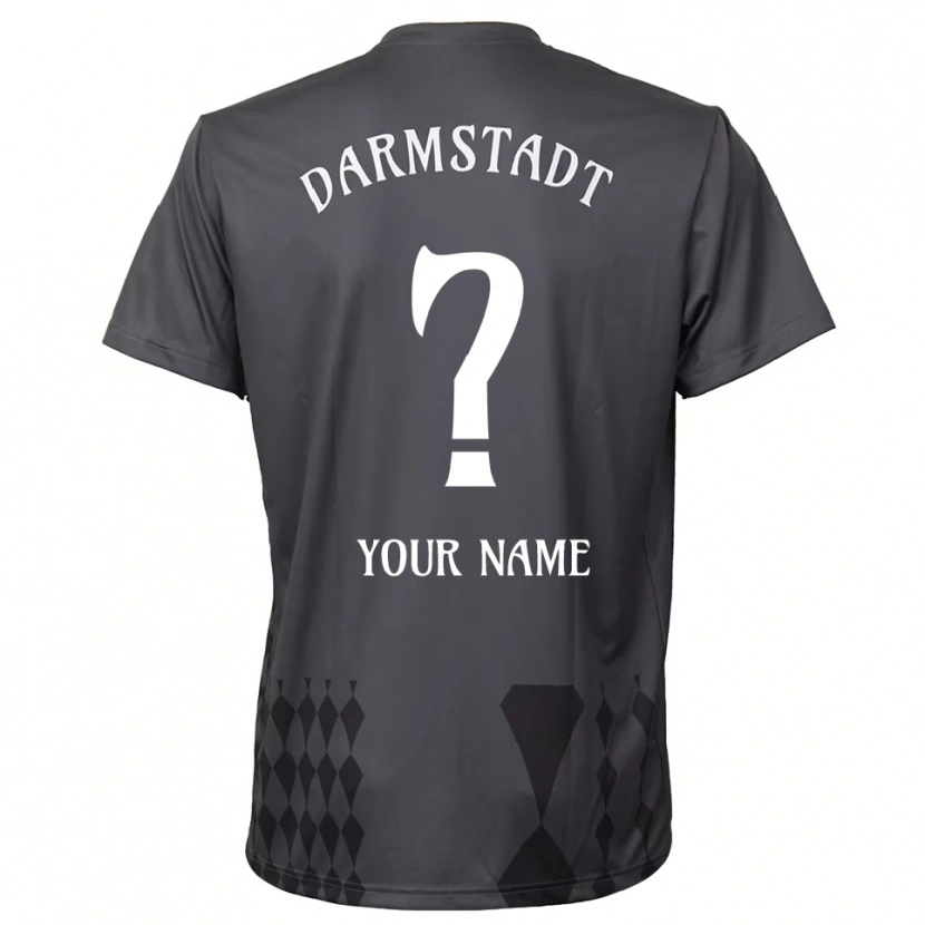Danxen Hombre Camiseta SV Darmstadt 98 Gris Oscuro Portero Equipación 2025/26 La Camisa