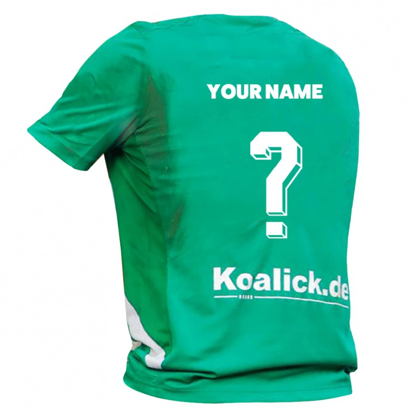 Danxen Hombre Camiseta Energie Cottbus Verde Blanco Portero Equipación 2025/26 La Camisa