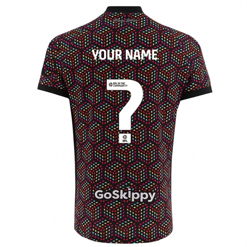 Danxen Hombre Camiseta Bristol City Negro Blanco Portero Equipación 2025/26 La Camisa