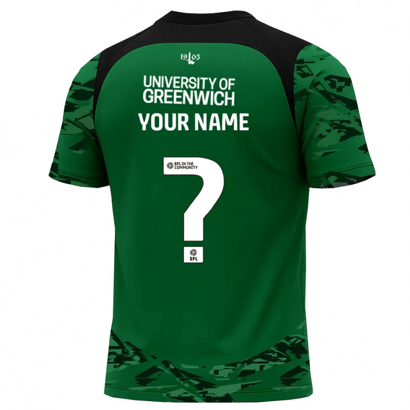 Danxen Hombre Camiseta Charlton Athletic Verde Negro Portero Equipación 2025/26 La Camisa