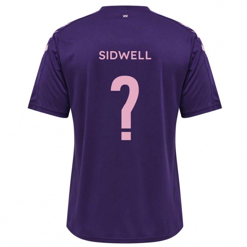 Danxen Hombre Camiseta Rebecca Sidwell #0 Morado Rosa Portero Equipación 2025/26 La Camisa
