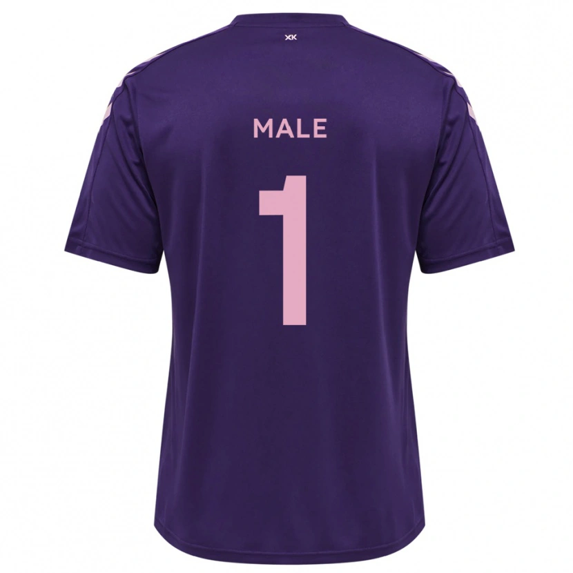 Danxen Hombre Camiseta Harrison Male #1 Morado Rosa Portero Equipación 2025/26 La Camisa