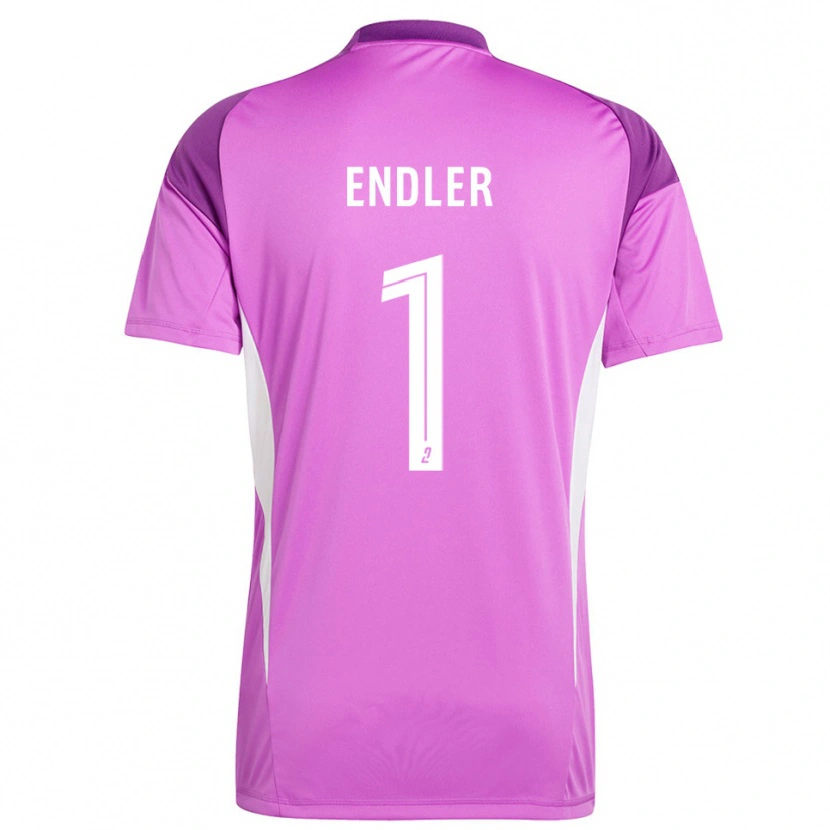 Danxen Hombre Camiseta Christiane Endler #1 Lavanda Portero Equipación 2025/26 La Camisa