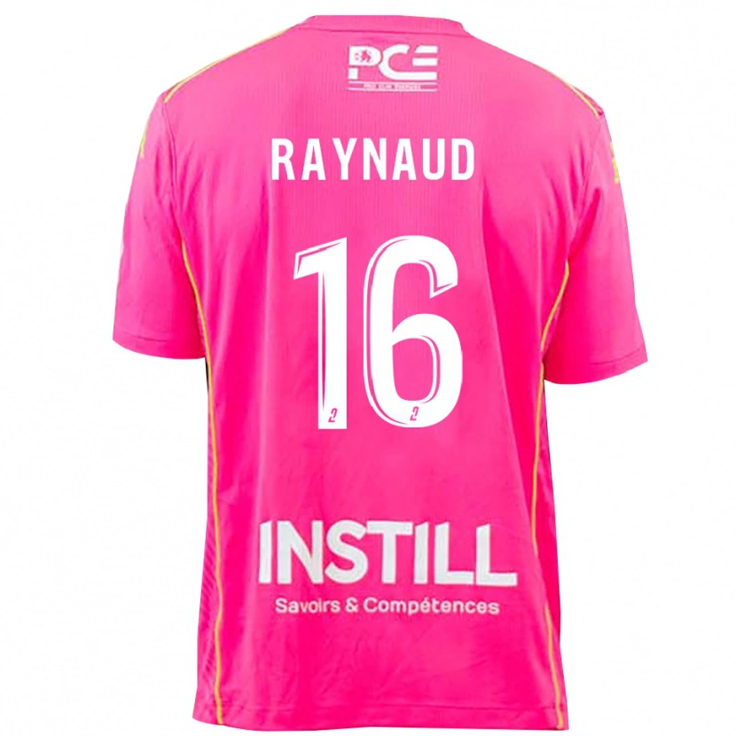 Danxen Hombre Camiseta Joan Raynaud #16 Magenta Portero Equipación 2025/26 La Camisa