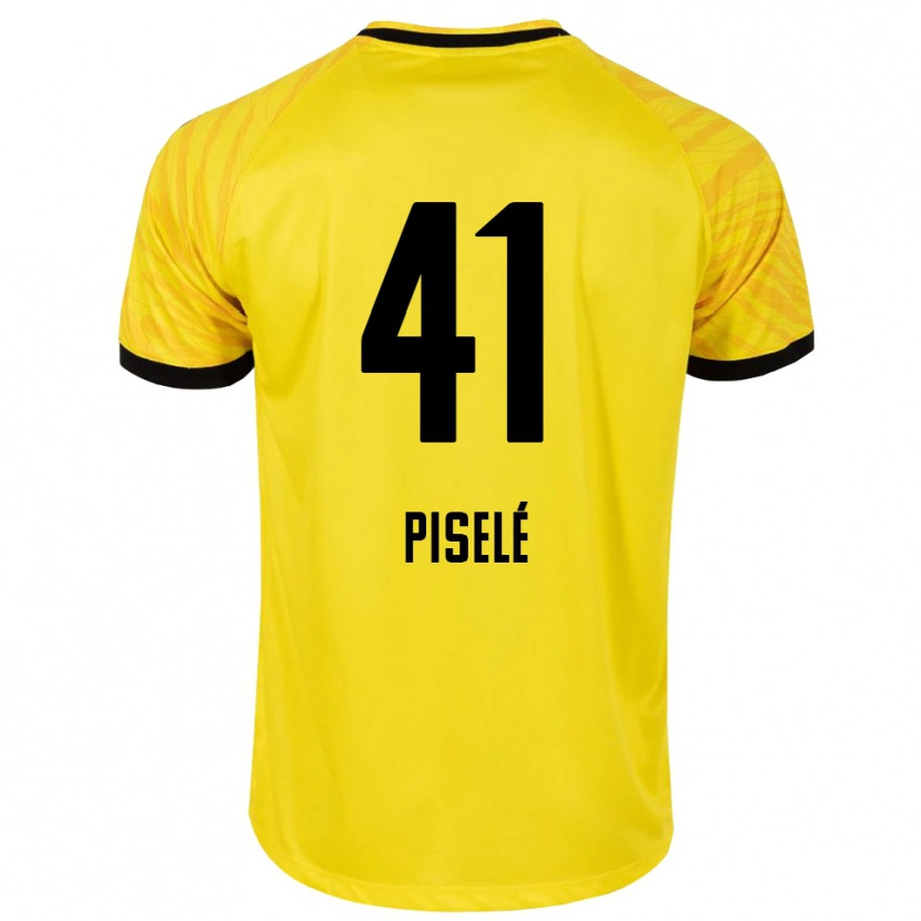 Danxen Hombre Camiseta Lowie Piselé #41 Amarillo Negro Portero Equipación 2025/26 La Camisa