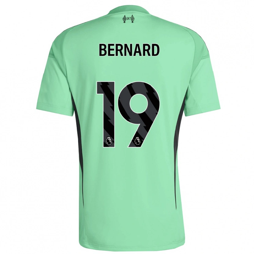 Danxen Hombre Camiseta DJ Bernard #19 Aquamarina Portero Equipación 2025/26 La Camisa
