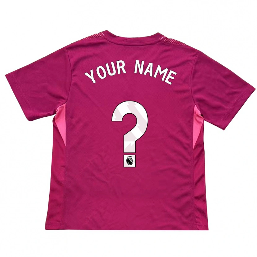 Danxen Hombre Camiseta Tottenham Hotspur Rosa Blanco Portero Equipación 2025/26 La Camisa
