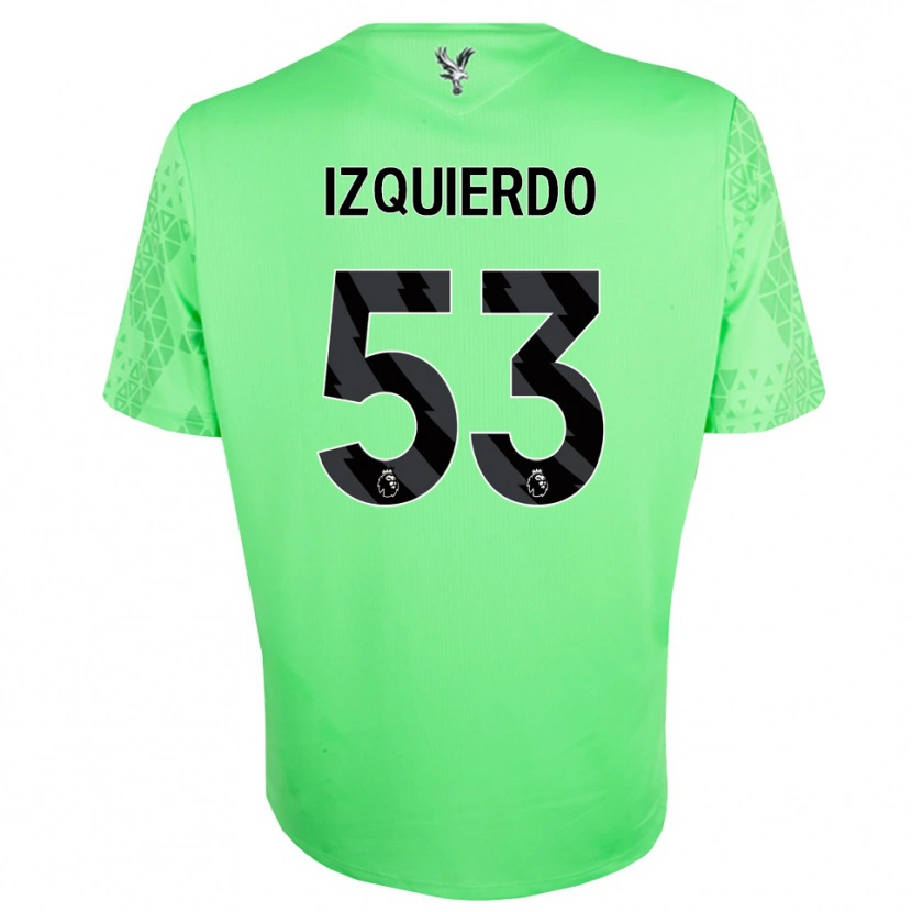 Danxen Hombre Camiseta Jackson Izquierdo #53 Verde Negro Portero Equipación 2025/26 La Camisa