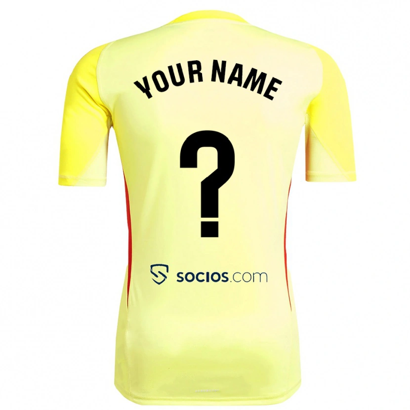 Danxen Hombre Camiseta Sevilla FC Amarillo Rojo Negro Portero Equipación 2025/26 La Camisa