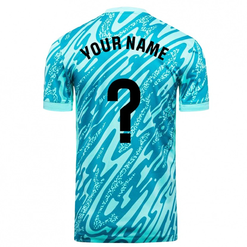 Danxen Hombre Camiseta Elche CF Azul Cielo Blanco Portero Equipación 2025/26 La Camisa