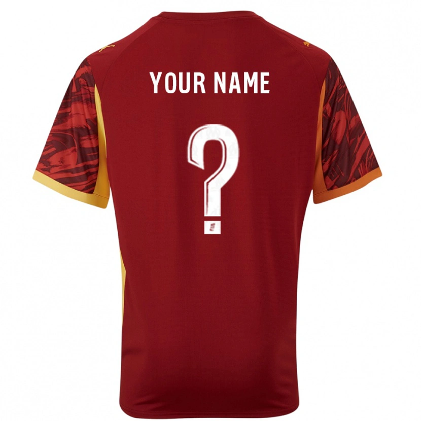 Danxen Hombre Camiseta Olympique Marseille Marrón Borgoña Portero Equipación 2025/26 La Camisa