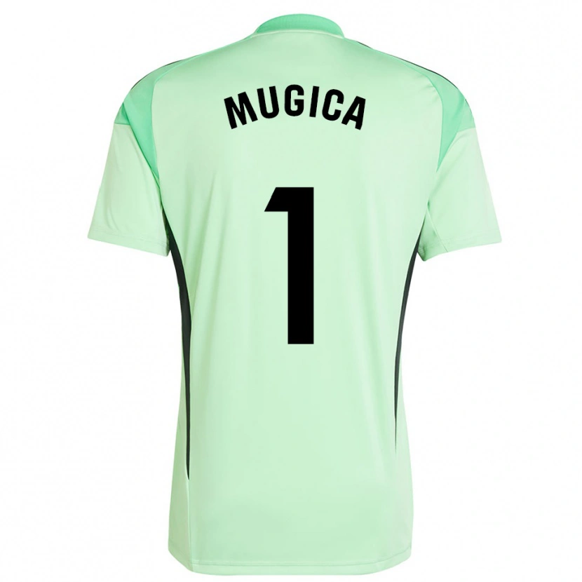 Danxen Hombre Camiseta Juan Múgica #1 Naranja Oscuro Negro Portero Equipación 2025/26 La Camisa