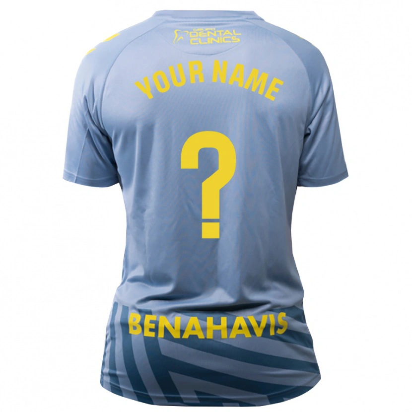 Danxen Hombre Camiseta Malaga CF Azul Acero Claro Portero Equipación 2025/26 La Camisa