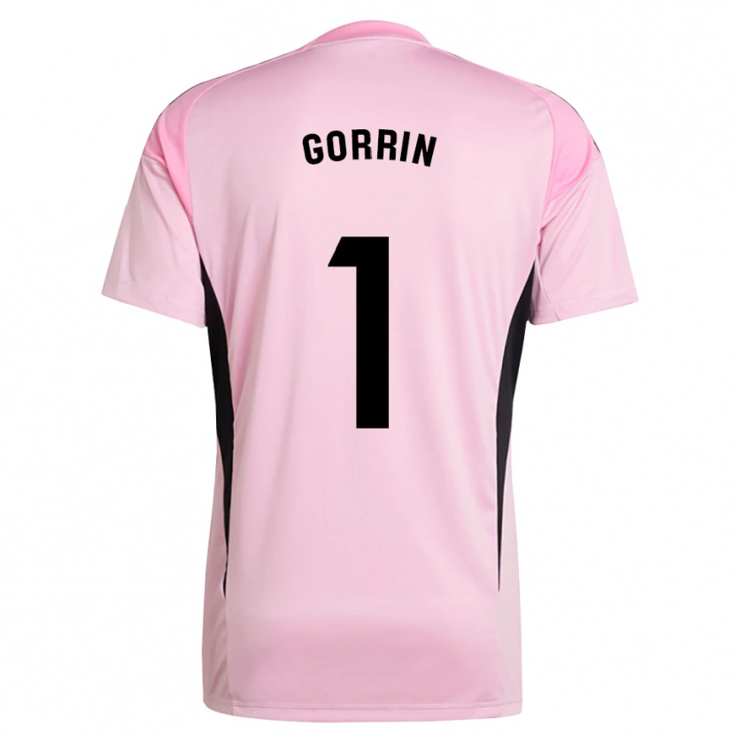 Danxen Hombre Camiseta Ale Gorrin #1 Rosa Negro Portero Equipación 2025/26 La Camisa
