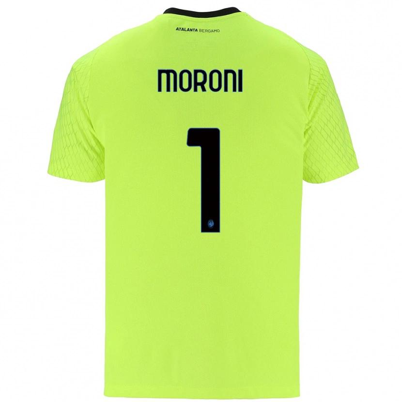 Danxen Hombre Camiseta Tommaso Moroni #1 Verde Amarillo Rojo Portero Equipación 2025/26 La Camisa