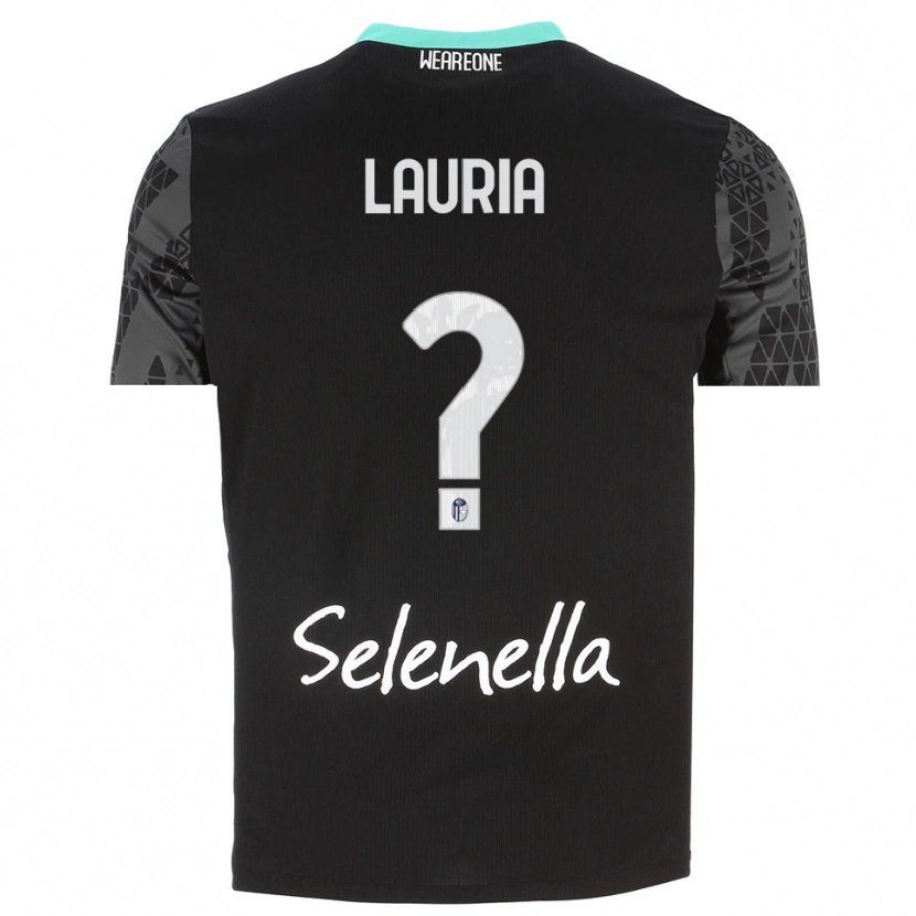 Danxen Hombre Camiseta Nicole Lauria #0 Gris Negro Blanco Portero Equipación 2025/26 La Camisa