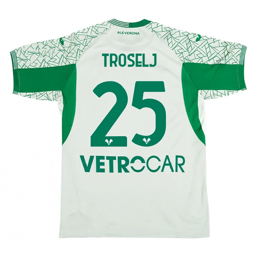 Danxen Hombre Camiseta Ethan Troselj #25 Verde Rojo Portero Equipación 2025/26 La Camisa