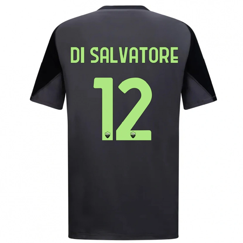 Danxen Hombre Camiseta Diego Di Salvatore #12 Negro Verde Claro Portero Equipación 2025/26 La Camisa