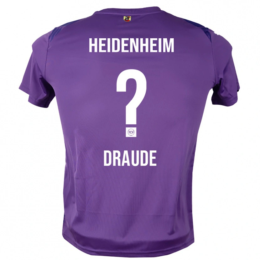 Danxen Hombre Camiseta Michel Draude #0 Malva Medio Portero Equipación 2025/26 La Camisa