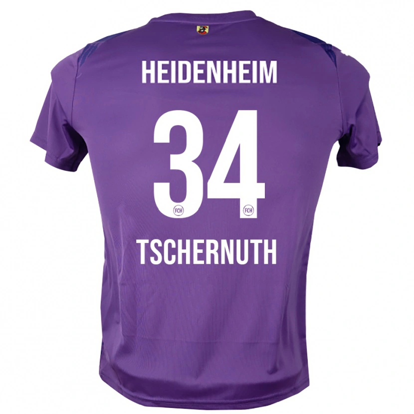 Danxen Hombre Camiseta Paul Tschernuth #34 Malva Medio Portero Equipación 2025/26 La Camisa