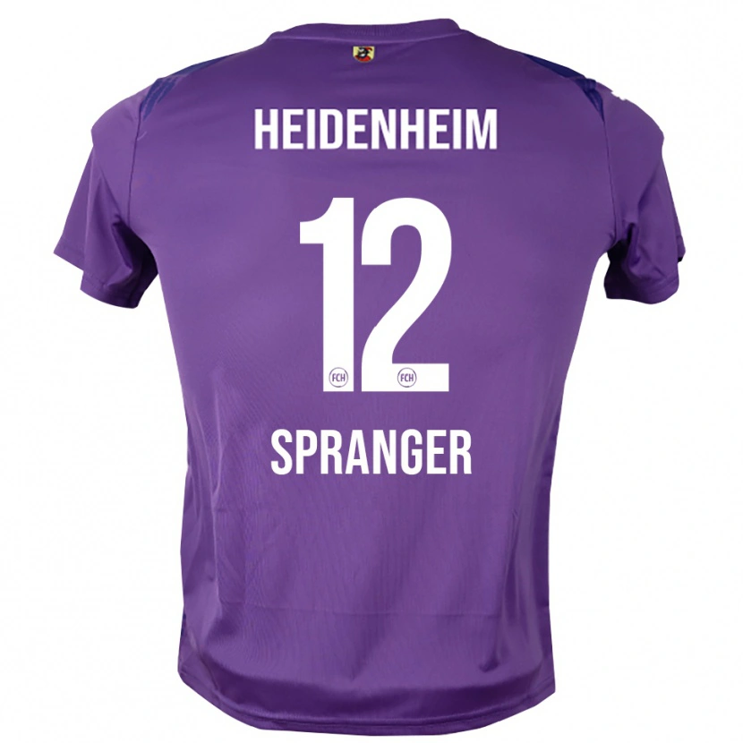 Danxen Hombre Camiseta Luke Spranger #12 Malva Medio Portero Equipación 2025/26 La Camisa