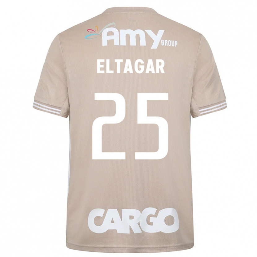 Danxen Hombre Camiseta Barak Eltagar #25 Madera De Nogal Portero Equipación 2025/26 La Camisa