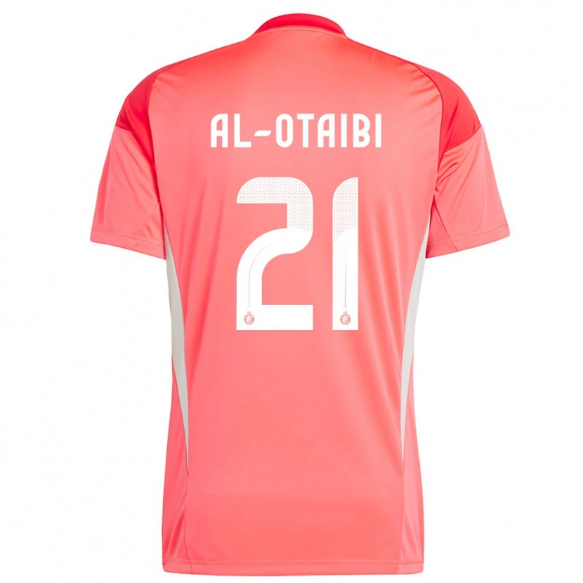 Danxen Hombre Camiseta Abdulrahman Al-Otaibi #21 Naranja Rojo Amarillo Portero Equipación 2025/26 La Camisa