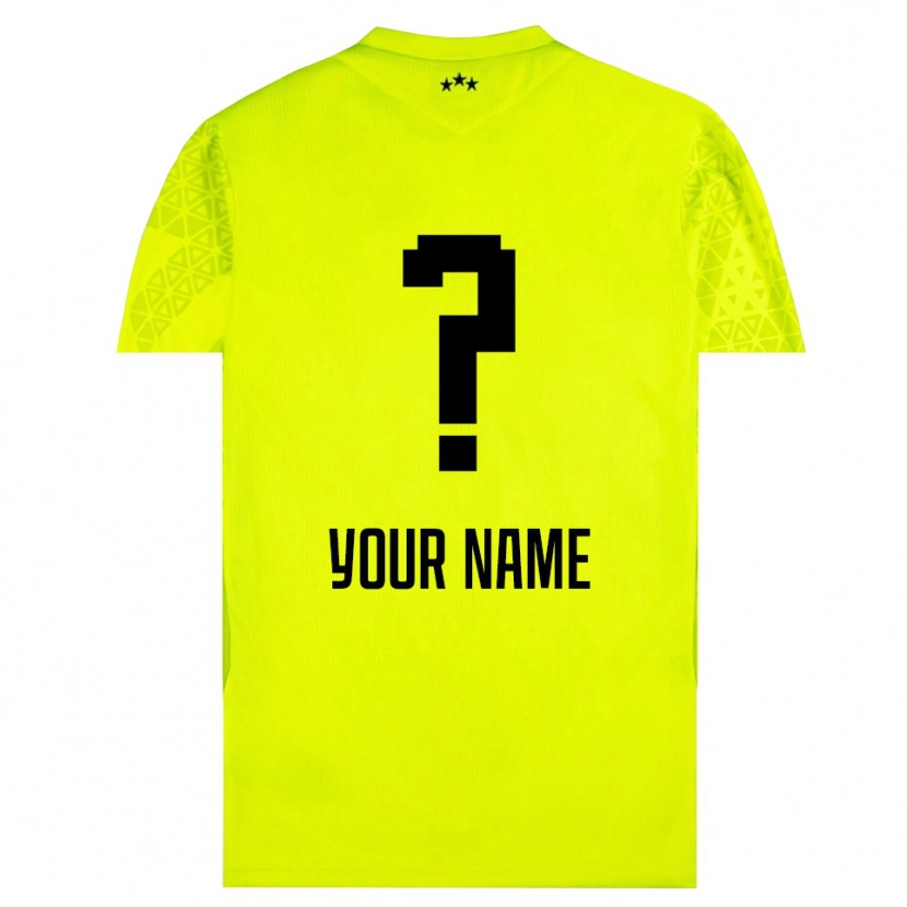 Danxen Hombre Camiseta FK Crvena zvezda Verde Amarillo Negro Portero Equipación 2025/26 La Camisa