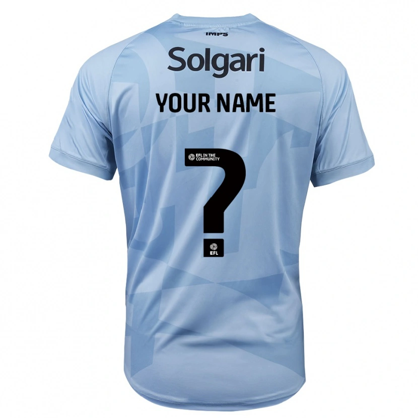 Danxen Hombre Camiseta Lincoln City Azul Claro Cielo Portero Equipación 2025/26 La Camisa