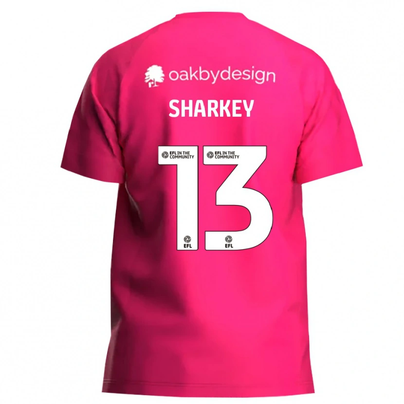 Danxen Hombre Camiseta Toby Sharkey #13 Magenta Portero Equipación 2025/26 La Camisa