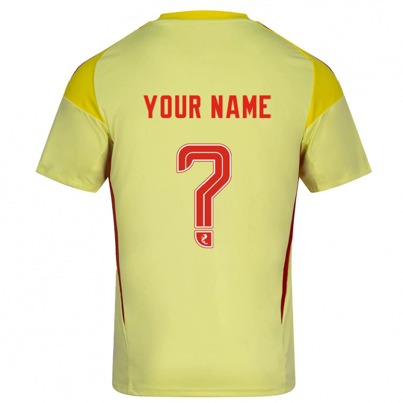 Danxen Hombre Camiseta Aberdeen Rojo Amarillo Portero Equipación 2025/26 La Camisa